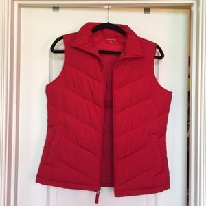 Never Worn Lands End Puffy Vest